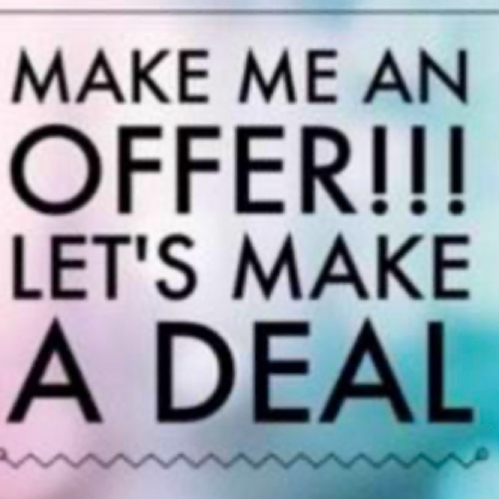 Make me an offer!
